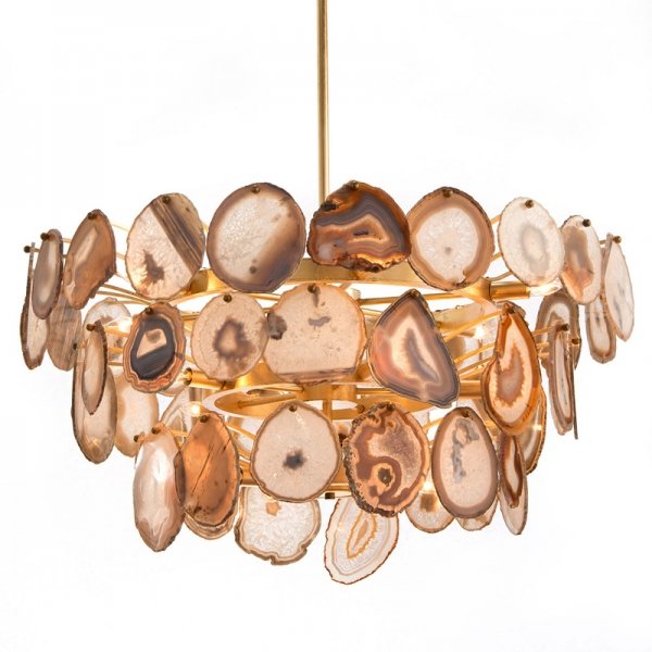 Люстра Agate Burst Chandelier 3 Round  в Новосибирске | Loft Concept 