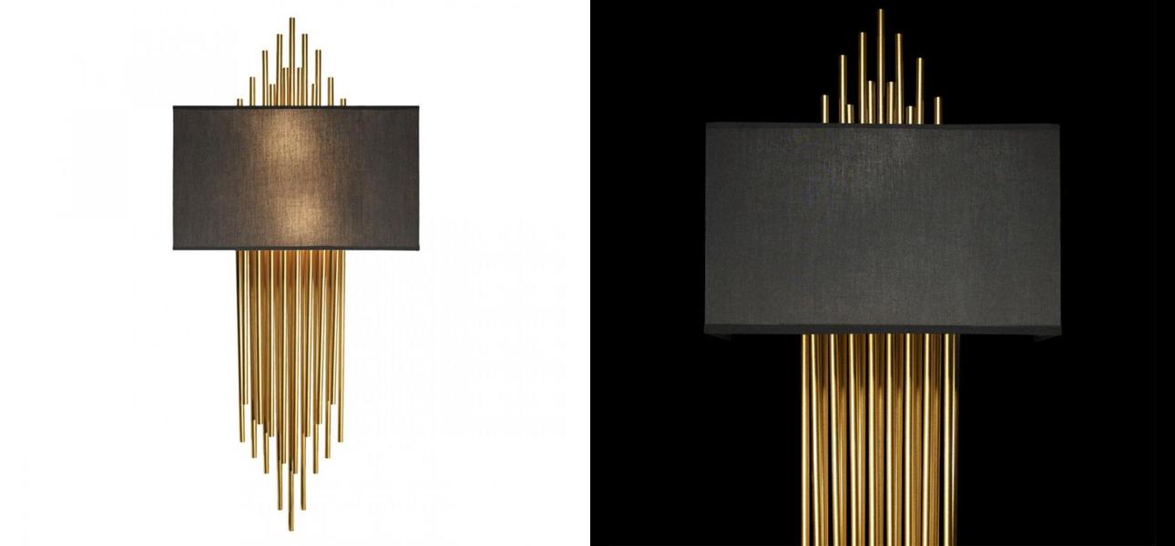 Бра Sohne FIORE Black - фото