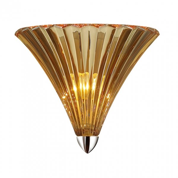 Бра Corsica Wall Lamp Amber Золотой в Новосибирске | Loft Concept 