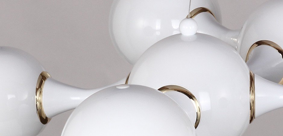 Люстра Chemical Light Chandelier 9 White - Loft-Concept в Новосибирске