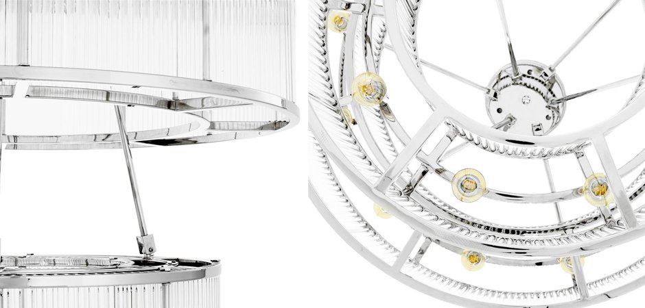 Люстра Chandelier Bernardi Nickel - фото №1