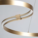 Люстра подвесная светодиодная в виде волнообразной ленты Ribbon Vortex варинант исполнения - 20 | Loft Concept в Новосибирске