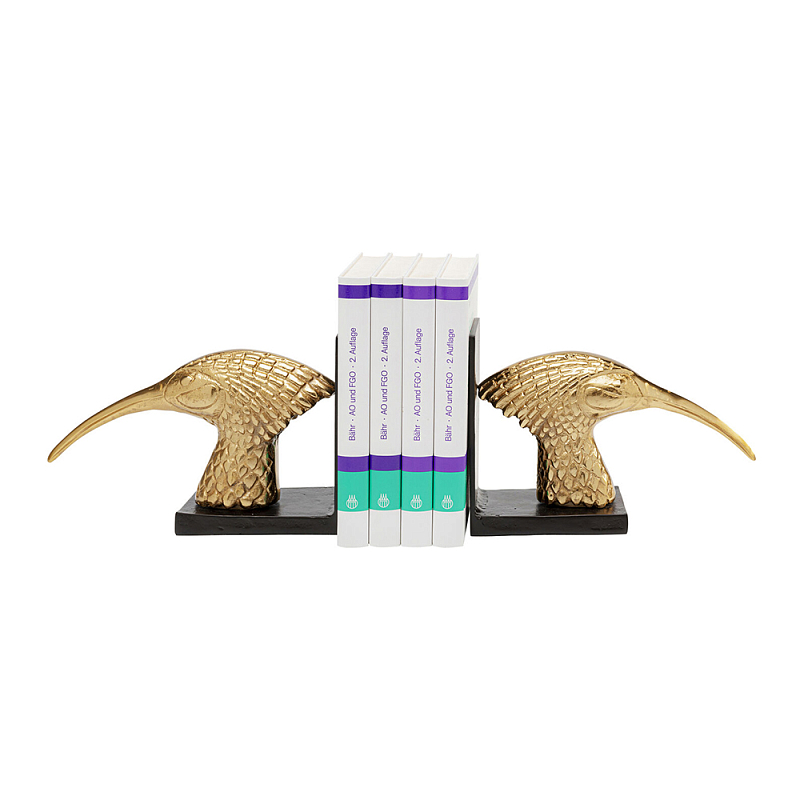 Держатель для книг Golden Thoth Черный Золотой в Новосибирске | Loft Concept 