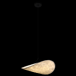 Подвесной светильник с белым тканевым плафоном в форме облака Crystal Cloud Junction варинант исполнения - 3 | Loft Concept в Новосибирске