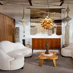 Тканый вручную монументальный настенный гобелен Earth Flow варинант исполнения - 1 | Loft Concept в Новосибирске