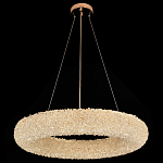 Люстра подвесная кольцевая хрустальная Round Chandelier Made of Clear Crystal варинант исполнения - 1 | Loft Concept в Новосибирске