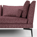 Мебельная ткань Шенилл фиолетовый цвет 138 см T4-25 варинант исполнения - 7 | Loft Concept в Новосибирске