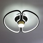 Потолочный светильник черного цвета круглой формы Luke Lampco Tracer Lamp варинант исполнения - 2 | Loft Concept в Новосибирске