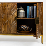 Широкая тумба с фактурным фасадом Termite варинант исполнения - 2 | Loft Concept в Новосибирске