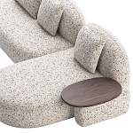 Модульный Диван Orus с кушеткой и столиком варинант исполнения - 7 | Loft Concept в Новосибирске