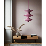 Подвесной вязаный розовый светильник «Звезда Востока 03» варинант исполнения - 2 | Loft Concept в Новосибирске