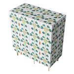 Тумба с рисунком Venti-Razor варинант исполнения - 3 | Loft Concept в Новосибирске