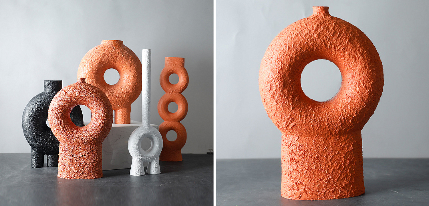 Ваза One Leg Ceramic Vase by Faina Ваза One Leg Ceramic Vase by Faina - Loft-Concept в Новосибирске