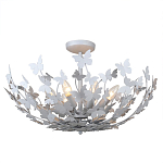 Потолочный светильник с абажуром оформленным в виде стаи бабочек Eternal Butterflies варинант исполнения - 1 | Loft Concept в Новосибирске