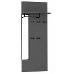 Вешалка настенная цвета графит Strict Lines варинант исполнения - 1 | Loft Concept в Новосибирске