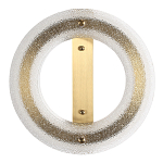 Бра круглое с эффектом морозного стекла Freezing Pattern варинант исполнения - 2 | Loft Concept в Новосибирске