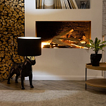 Лампа COLLECTION OF DOGS с абажуром Бультерьер варинант исполнения - 6 | Loft Concept в Новосибирске