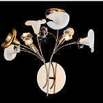 Бра в виде белых и золотых цветов каллы Refined Taste of Light варинант исполнения - 1 | Loft Concept в Новосибирске