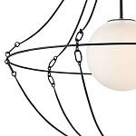 Подвесной светильник из тонких прутьев в форме колокола Forged Thin Rods варинант исполнения - 2 | Loft Concept в Новосибирске