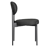 Стул мягкий Alfie Chair черный варинант исполнения - 2 | Loft Concept в Новосибирске