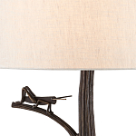 Настольная лампа с корпусом в виде ствола дерева с насекомым Twiglly варинант исполнения - 1 | Loft Concept в Новосибирске