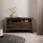 Дизайнерский комод в металлическом каркасе Valerian варинант исполнения - 2 | Loft Concept в Новосибирске