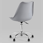 Офисный стул на металлическом основании EGGERY Grey пластик варинант исполнения - 4 | Loft Concept в Новосибирске