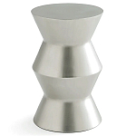 Приставной стол из сплава алюминия Solaris варинант исполнения - 1 | Loft Concept в Новосибирске