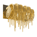 Бра с металлическими дугами и цепочками 33 см Atlantis Chain варинант исполнения - 7 | Loft Concept в Новосибирске