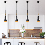 Подвесной светильник с конусным плафоном и декоративной звездой 57 см Elstead Lighting варинант исполнения - 16 | Loft Concept в Новосибирске