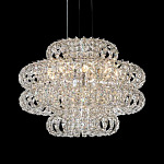 Люстра круглая с россыпью хрусталя Perfection of Diamonds варинант исполнения - 2 | Loft Concept в Новосибирске