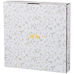 Блюдо сервировочное круглое с цветочным принтом 27 Floral Charm варинант исполнения - 2 | Loft Concept в Новосибирске