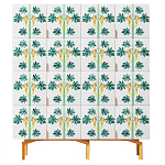 Тумба с рисунком Venti-Razor варинант исполнения - 1 | Loft Concept в Новосибирске