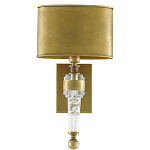 Бра с овальным абажуром на прозрачном основании Masculinity варинант исполнения - 4 | Loft Concept в Новосибирске