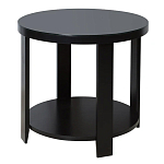 Круглый журнальный стол Jazz Black варинант исполнения - 2 | Loft Concept в Новосибирске