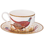 Чайная пара из фарфора 300 мл Hunting Porcelain Collection варинант исполнения - 1 | Loft Concept в Новосибирске