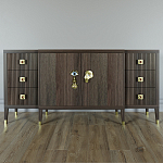 Большой Комод-буфет Elsa Dreams Walnut с ящиками варинант исполнения - 3 | Loft Concept в Новосибирске