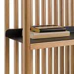 Стеллаж из дерева и метала Furniture Gutter and Lattice Rack варинант исполнения - 5 | Loft Concept в Новосибирске