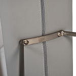 Стул барный серый с обивкой из экокожи Special Support варинант исполнения - 4 | Loft Concept в Новосибирске