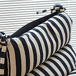 Кресло черно-белое со съемными подушками Celebrity варинант исполнения - 4 | Loft Concept в Новосибирске