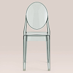 Прозрачный стул с серым оттенком LOUIS GHOST CHAIR варинант исполнения - 3 | Loft Concept в Новосибирске