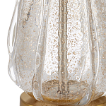 Настольная лампа с фактурным стеклянным корпусом Pommel варинант исполнения - 1 | Loft Concept в Новосибирске