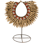 Этническое ожерелье из ракушек на подставке Ethnic Necklace Sharp Shells варинант исполнения - 1 | Loft Concept в Новосибирске