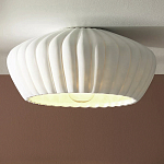 Потолочный светильник керамический Ceramic Embossed Lamp варинант исполнения - 2 | Loft Concept в Новосибирске