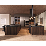 Кухонный гарнитур из массива дерева и камня HI-LINE 6 FRAME DOOR Dada Engenereed Kitchen варинант исполнения - 4 | Loft Concept в Новосибирске