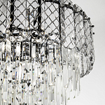 Хрустальная люстра Harmonica Crystal Chrome Chandelier 10 варинант исполнения - 3 | Loft Concept в Новосибирске