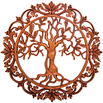 Панно из дерева Breath Panel With Trees варинант исполнения - 1 | Loft Concept в Новосибирске