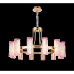 Люстра круглая с текстурными цилиндрическими плафонами Glimpse варинант исполнения - 4 | Loft Concept в Новосибирске