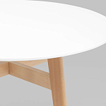 Обеденный стол с белой столешницей ELUNED FURNITURE варинант исполнения - 6 | Loft Concept в Новосибирске