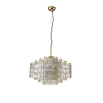 Люстра многоярусная с декором из натуральной морской ракушки Iridescent Light варинант исполнения - 3 | Loft Concept в Новосибирске